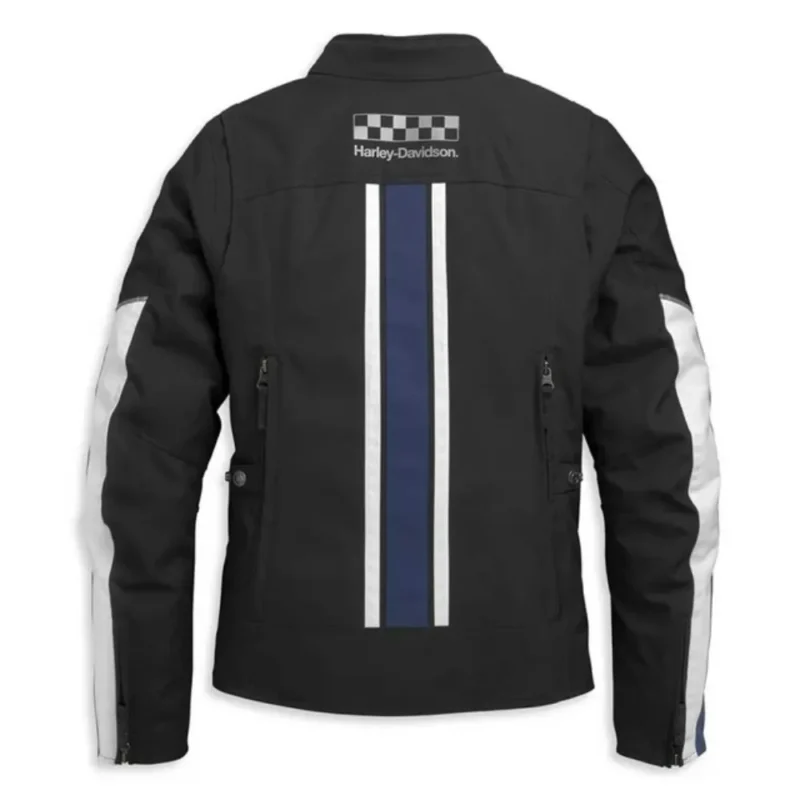 Harley-Davidson Women’s MKE Mile Triple Vent Waterproof Jacket black breathable waterproof motorcycle riding jacket with ventilation system