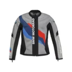 BMW motorcycle jacket gray Motorrad Sidepod Air Jacket men premium riding gear