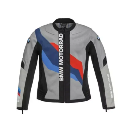 BMW motorcycle jacket gray Motorrad Sidepod Air Jacket men premium riding gear